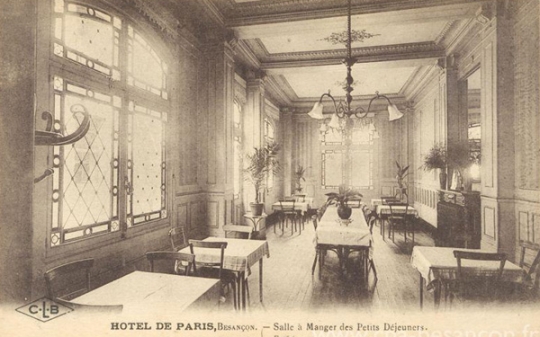 Historisch Services Hôtel de Paris à Besançon