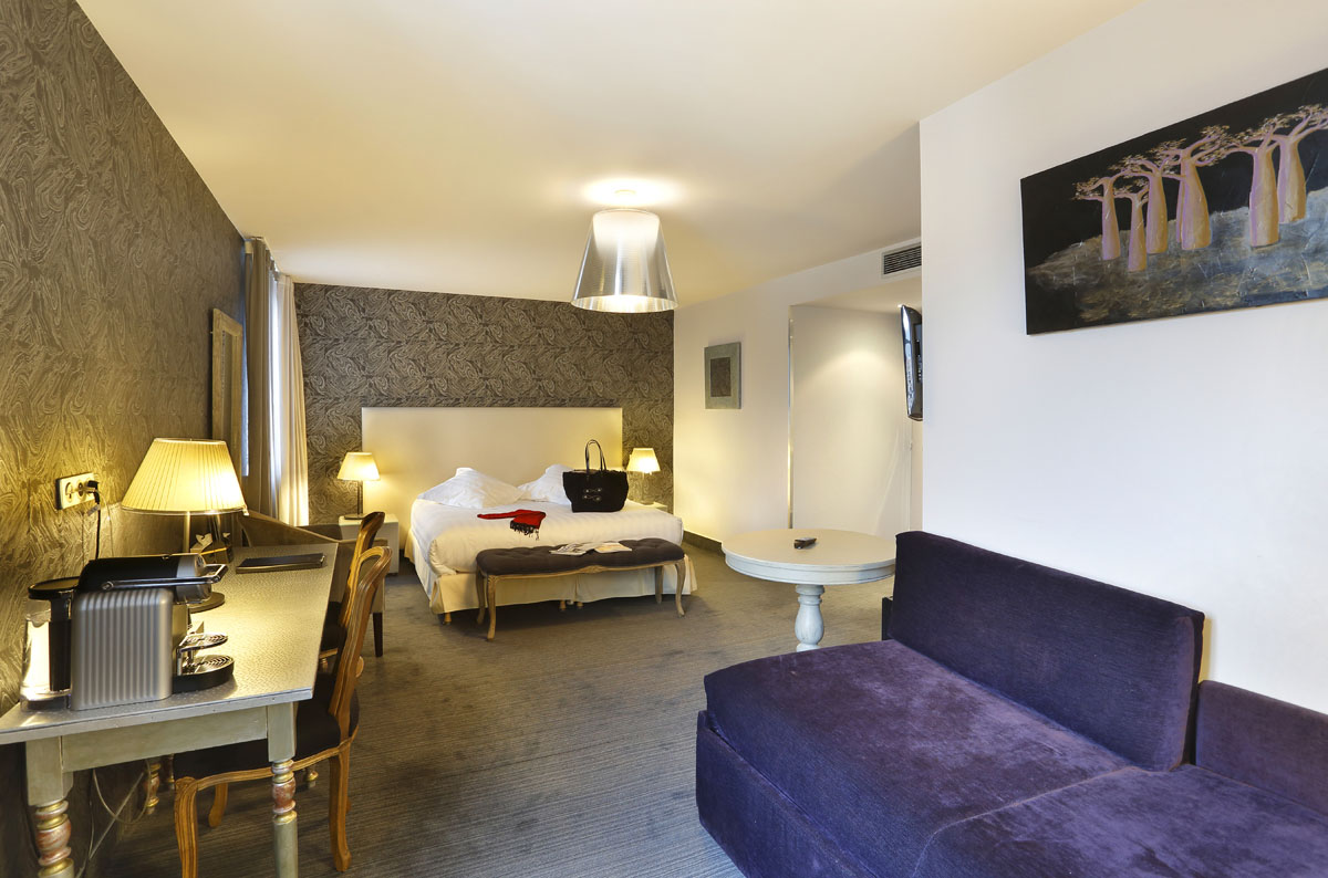 Prestige-Zimmer Hotel de Paris in Besançon