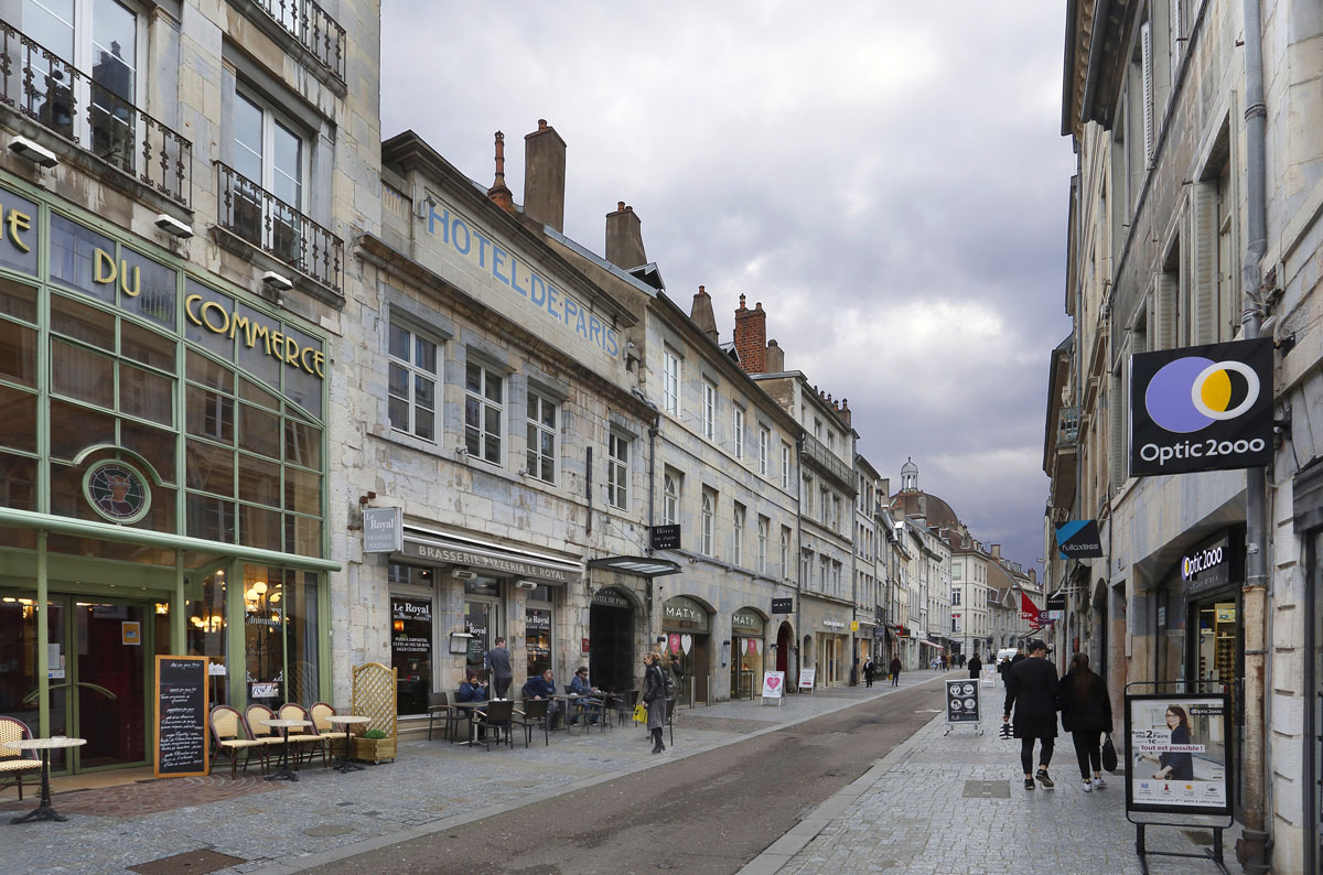 Rue des Granges à Besançon